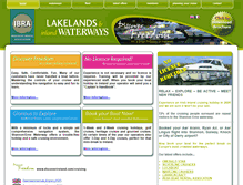 Tablet Screenshot of boatholidaysireland.com